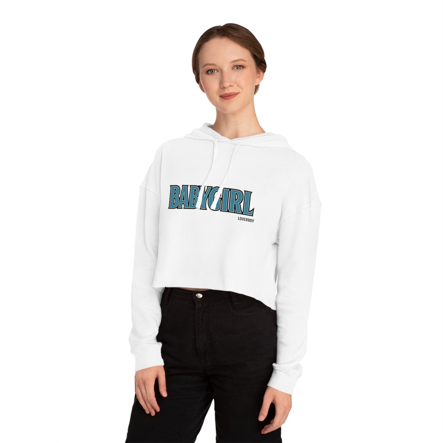 Cropped Hoodie for Trendy Women, Casual Wear, Gift for Her, Street Style, Baby Girl Fashion