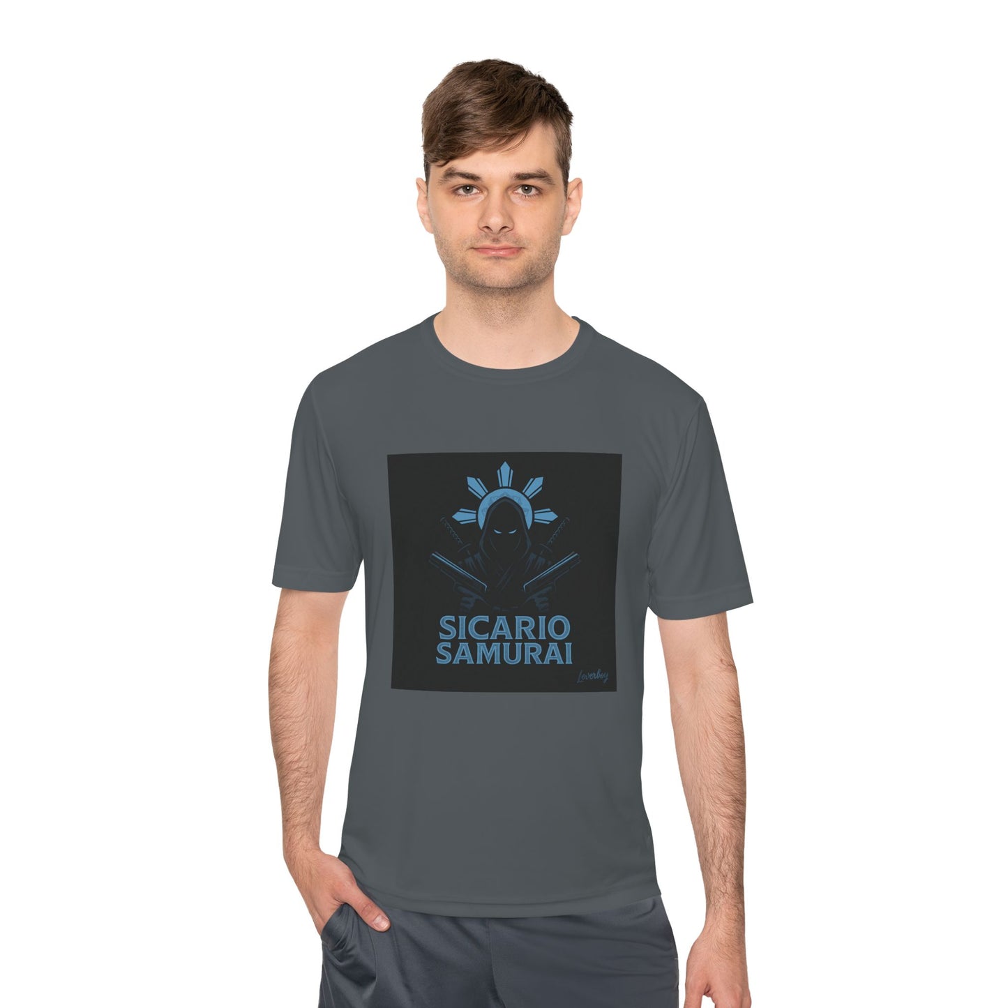 Sicario Samurai Unisex Moisture Wicking Tee, Cool Graphic Tee, Gamer Shirt, Anime Sweatshirt, Unique Gift, Casual Wear