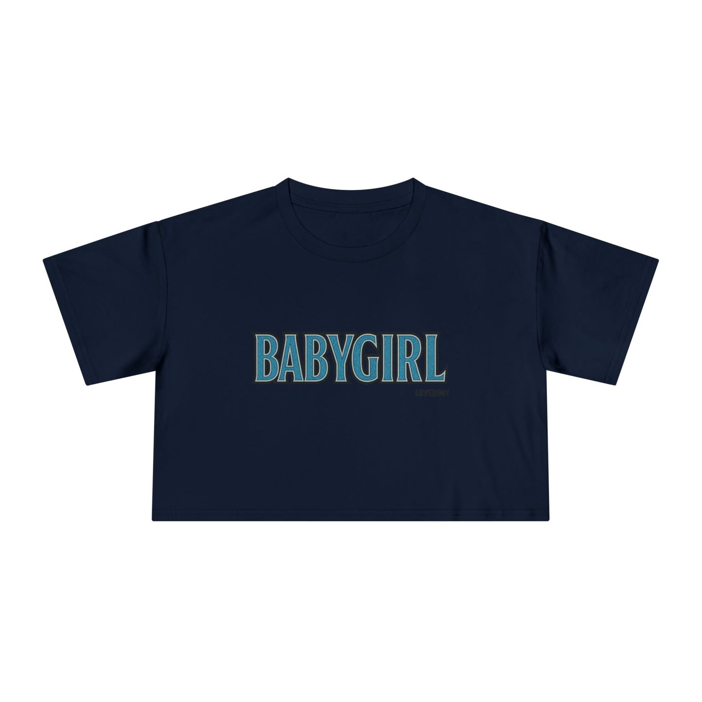 Stylish Women's Crop Tee with 'BABYGIRL' Design, Trendy Summer Top, Gift for Fashion Lovers, Casual Wear, Festival Style