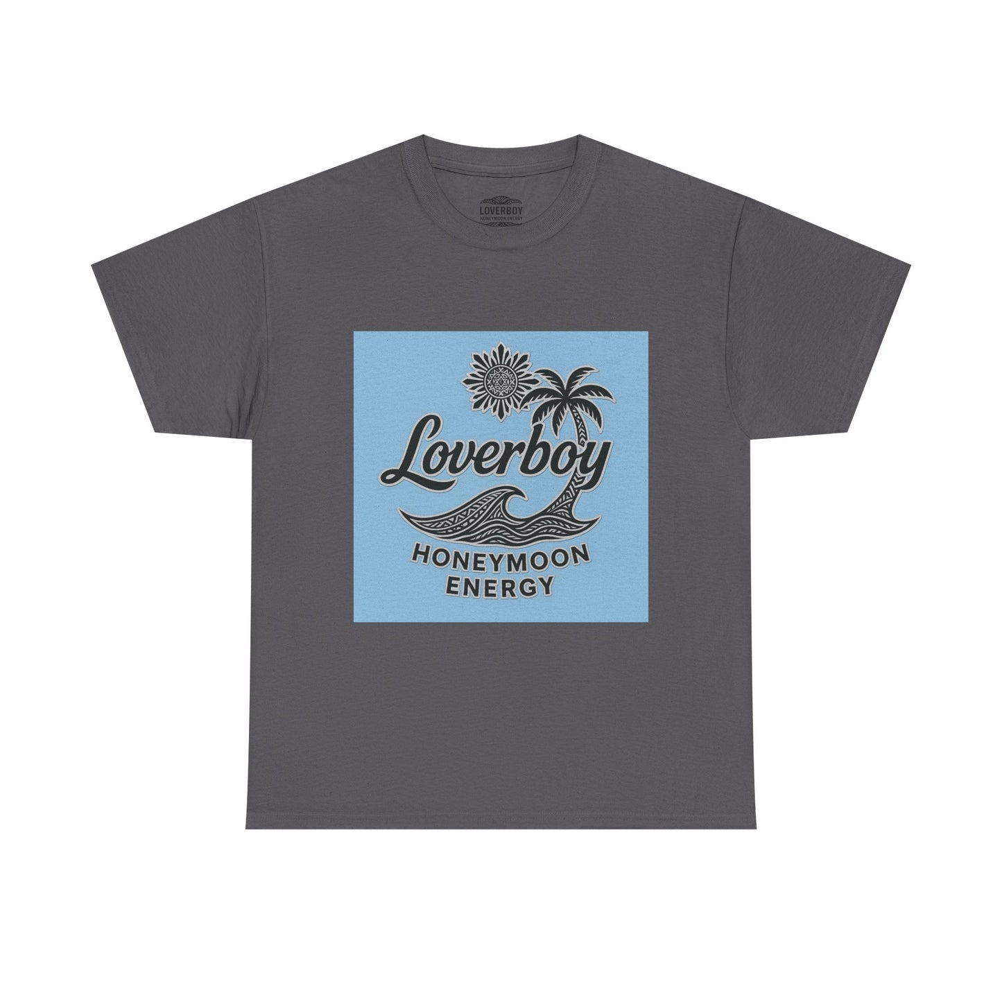 Loverboy Unisex Tee, Honeymoon Vibes T-Shirt, Romantic Couple Gift, Wedding Anniversary Shirt, Valentine's Day Top