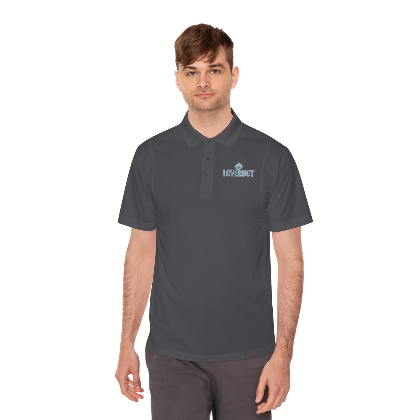 Men's Sport Polo Shirt - Casual, Comfortable Activewear for Men, Perfect for Sports, Workplace, or Weekend Wear, LOYALBOY Design