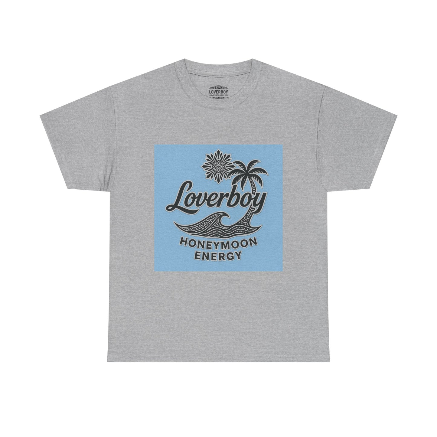 Loverboy Unisex Tee, Honeymoon Vibes T-Shirt, Romantic Couple Gift, Wedding Anniversary Shirt, Valentine's Day Top