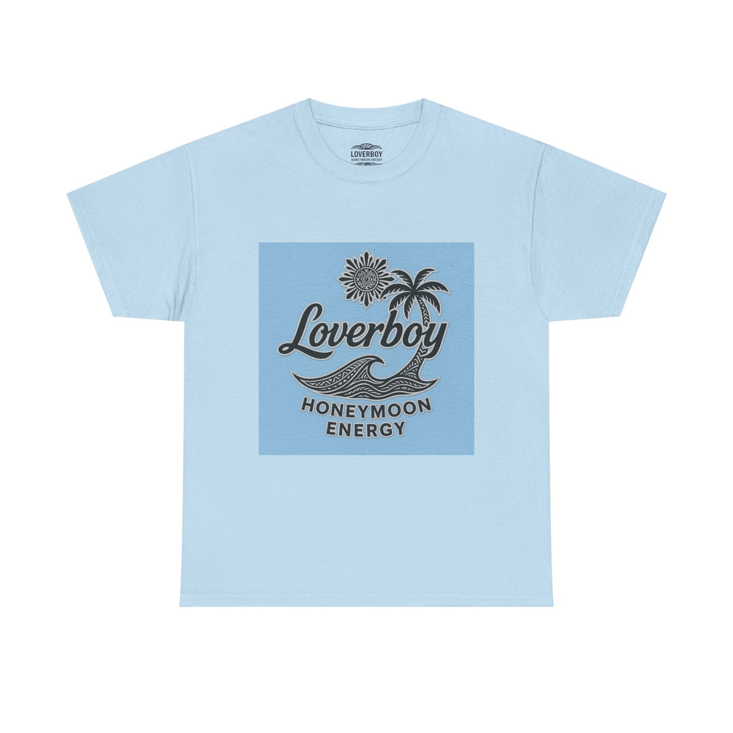 Loverboy Unisex Tee, Honeymoon Vibes T-Shirt, Romantic Couple Gift, Wedding Anniversary Shirt, Valentine's Day Top