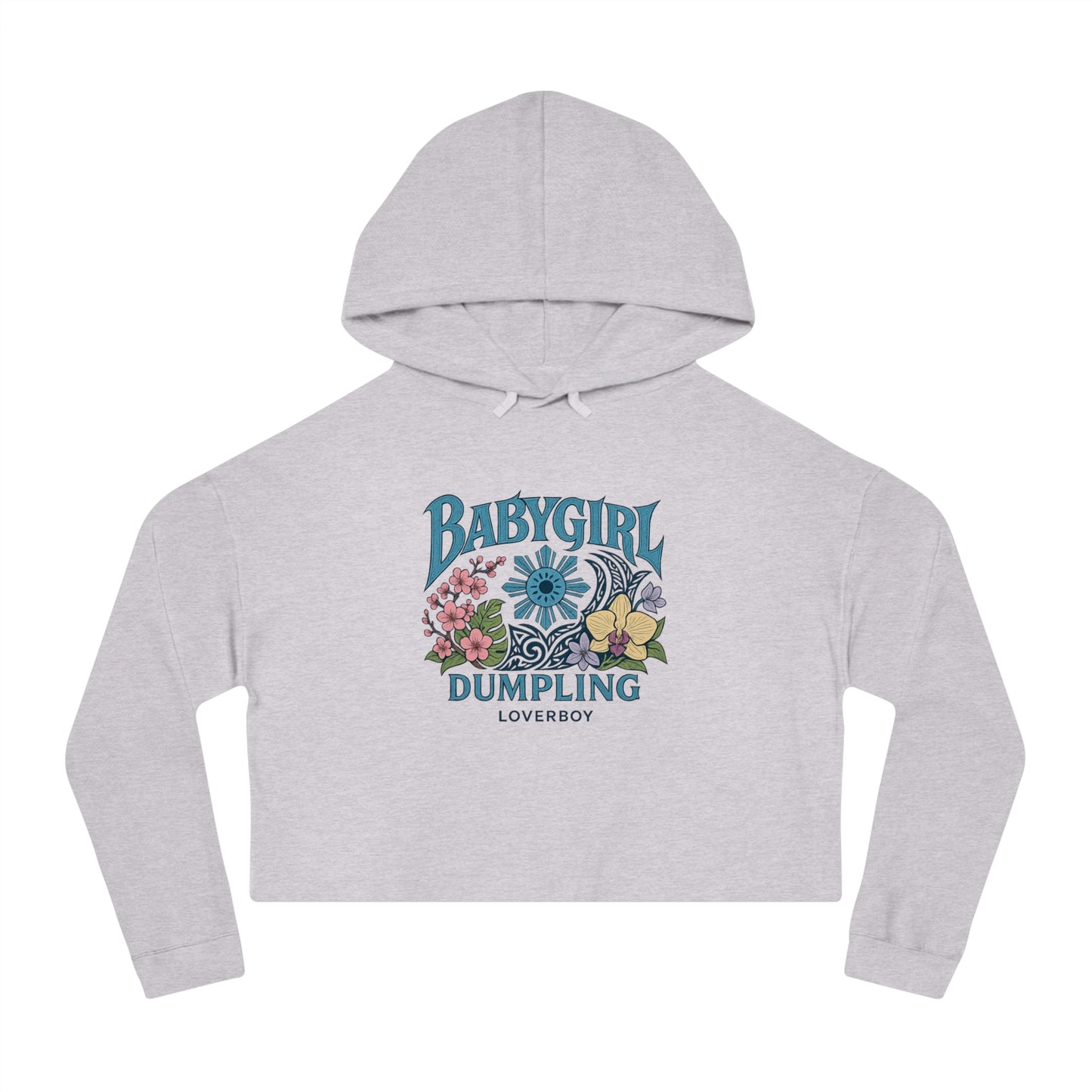 Baddie Cropped Hoodie | Women's Casual Sweatshirt, Streetwear, Gift for Her, Trendy Style, Everyday Comfort