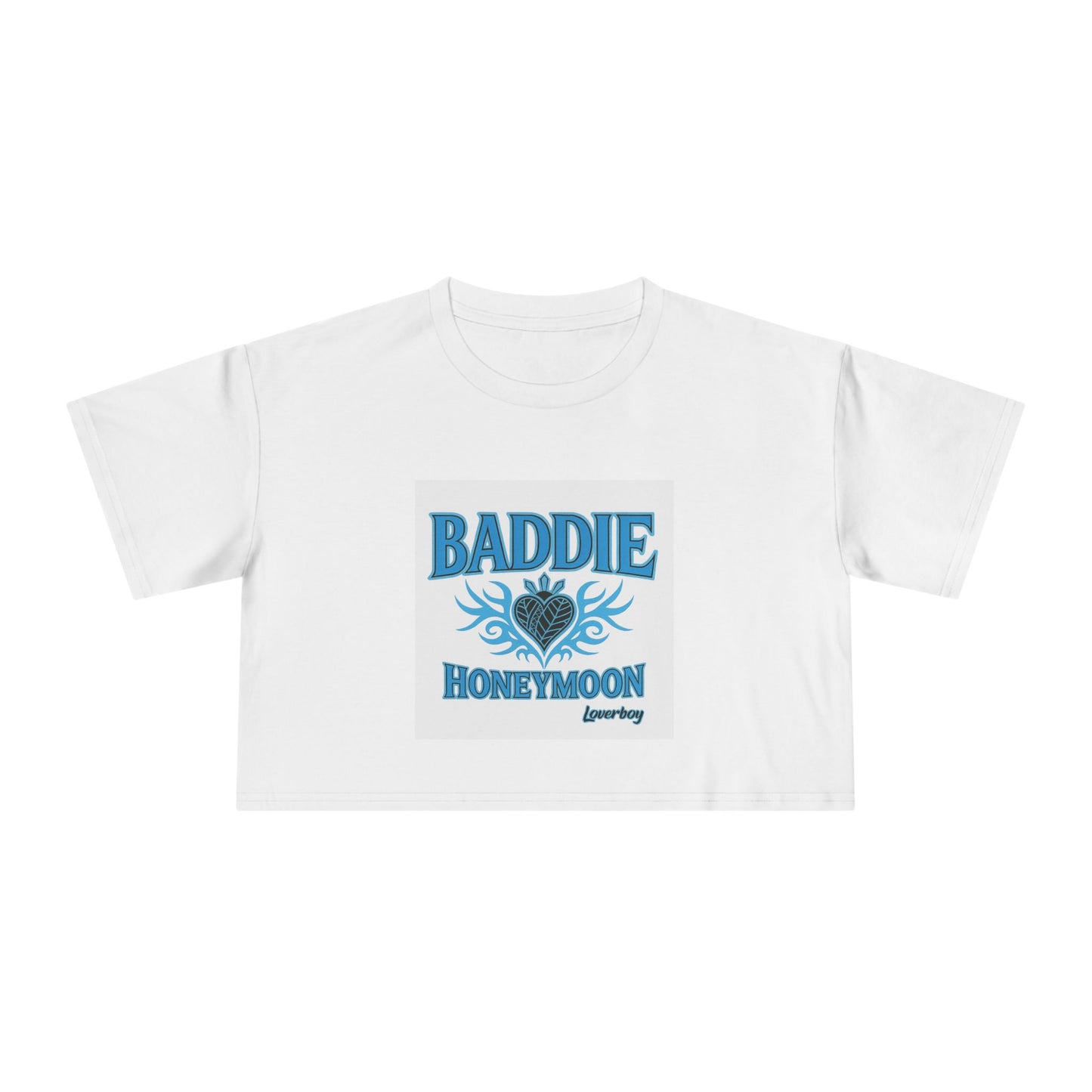 Baddie Honeymoon Crop Tee - Stylish Women's Top, Cute Gift, Summer Fashion, Trendy Outfit, Casual Wear