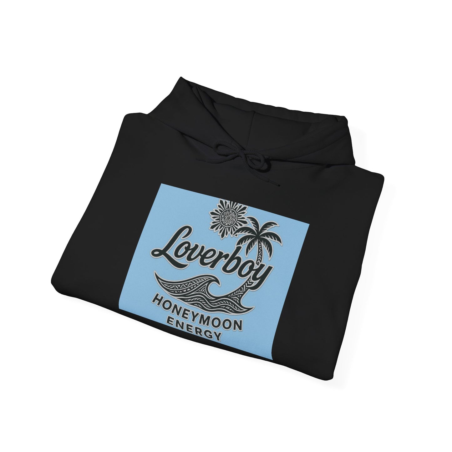 Copy of Loverboy Honeymoon Energy Hoodie, Cozy Sweatshirt, Unisex Gift, Casual Wear, Summer Vibes, Fun Travel Apparel