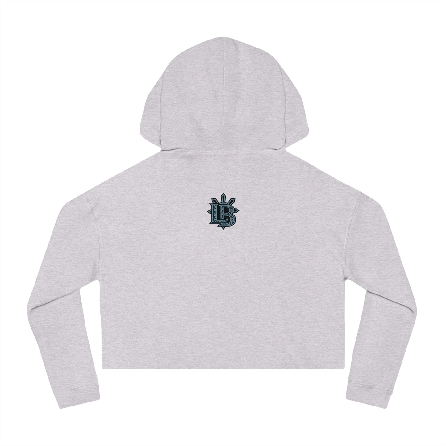 Trendy Women’s Cropped Sweatshirt with Floral Design, Casual Pullover, Gift for Her, Streetwear, Summer Fashion, Graphic Hoodie