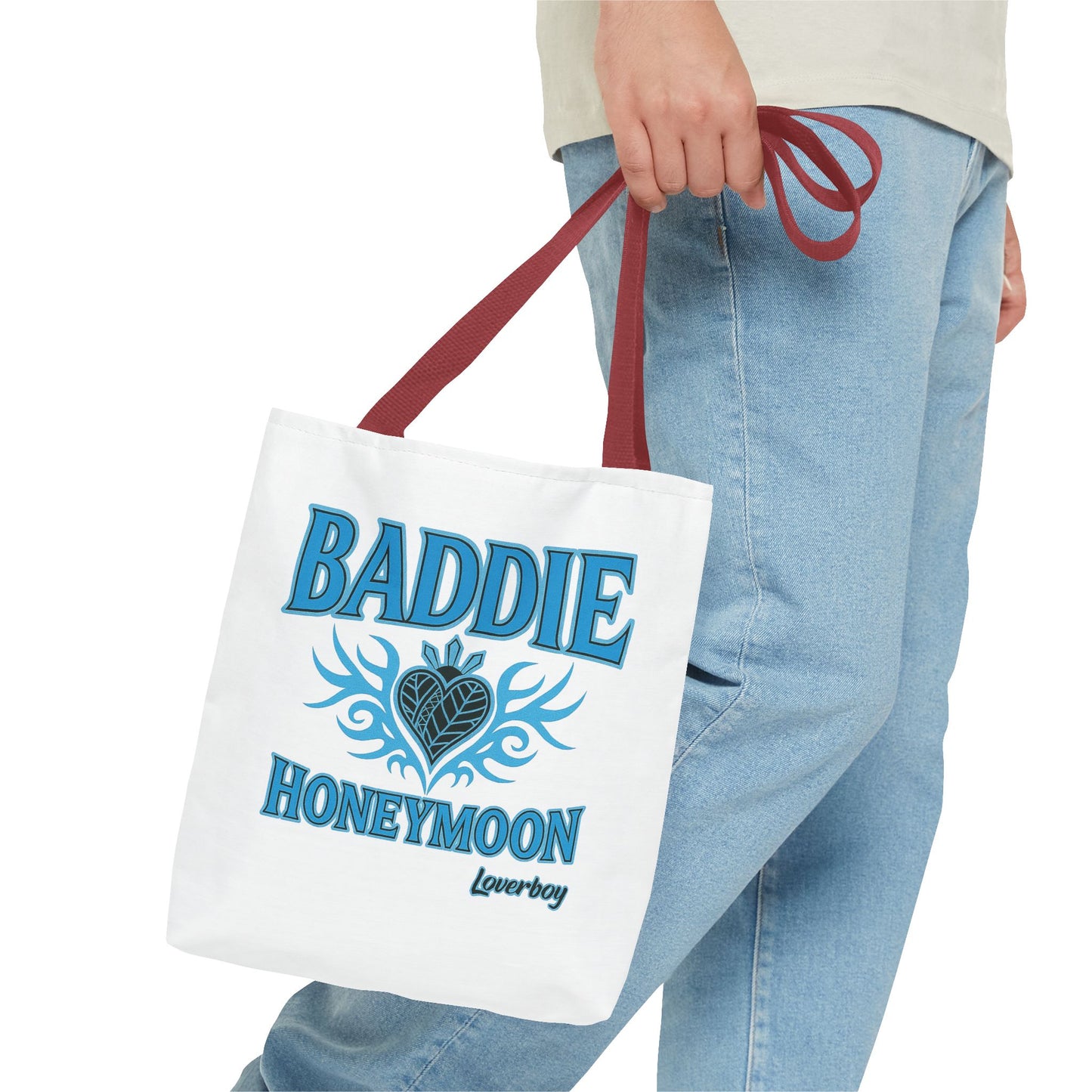 Baddie Honeymoon Tote Bag, Stylish Beach Tote, Bride Gift, Wedding Accessories, Fun Travel Bag, Summer Vibes