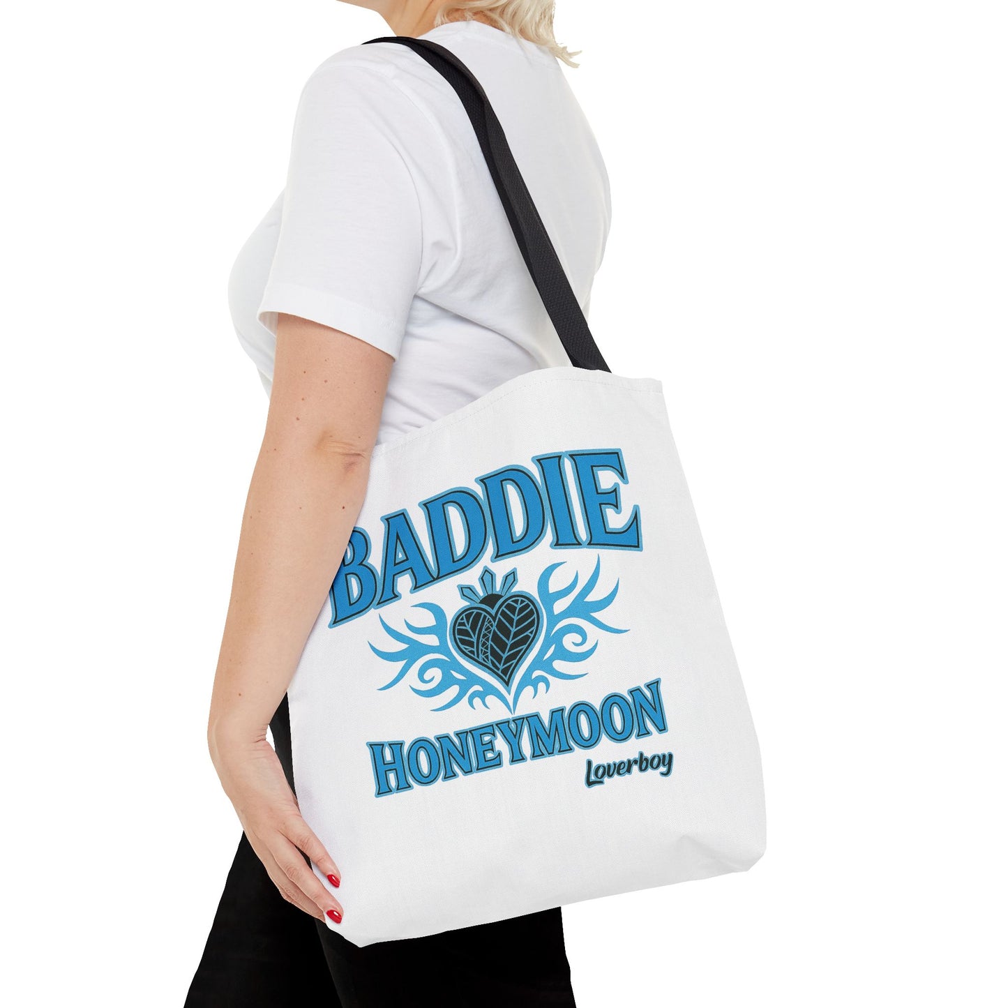Baddie Honeymoon Tote Bag, Stylish Beach Tote, Bride Gift, Wedding Accessories, Fun Travel Bag, Summer Vibes