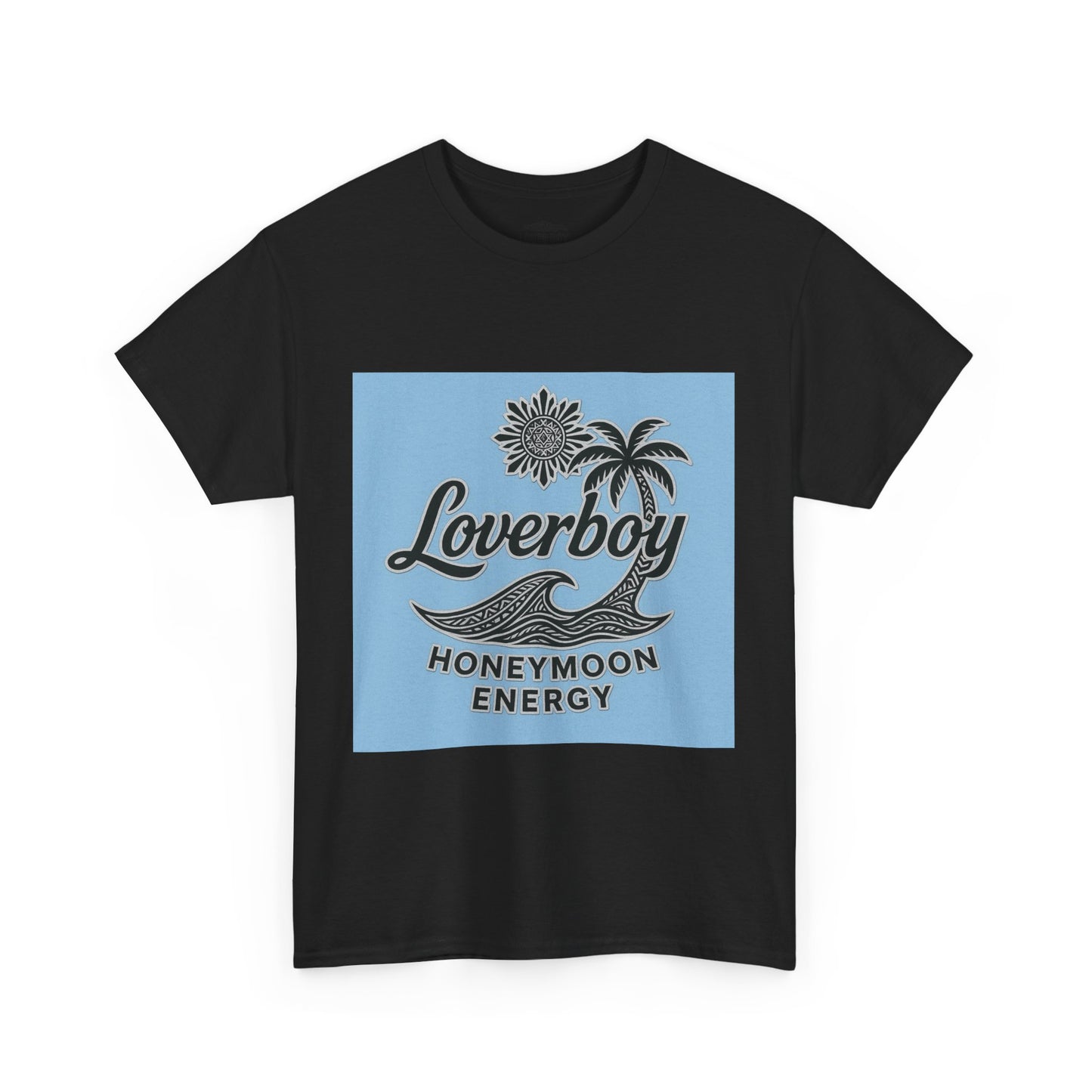 Loverboy Unisex Tee, Honeymoon Vibes T-Shirt, Romantic Couple Gift, Wedding Anniversary Shirt, Valentine's Day Top