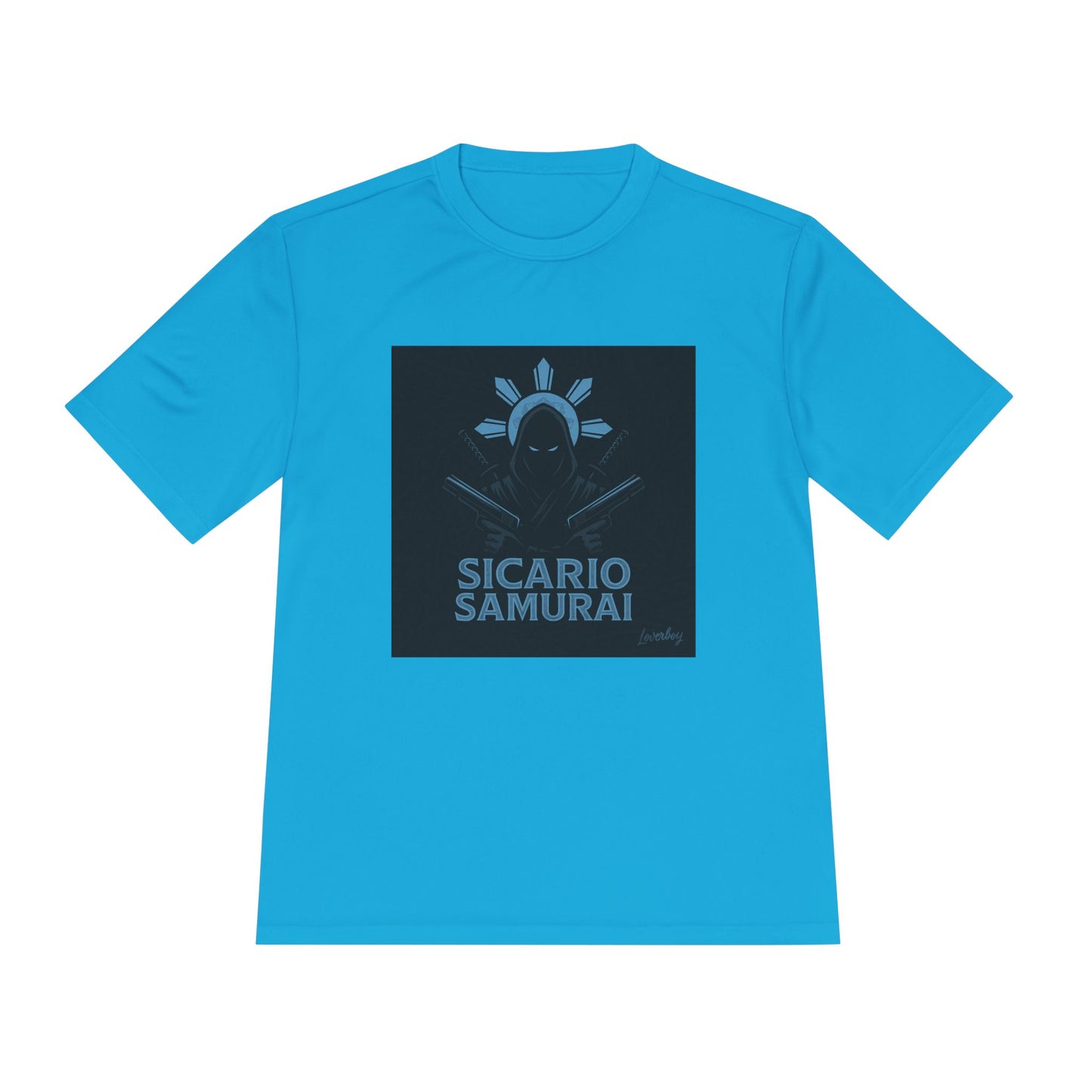 Sicario Samurai Unisex Moisture Wicking Tee, Cool Graphic Tee, Gamer Shirt, Anime Sweatshirt, Unique Gift, Casual Wear