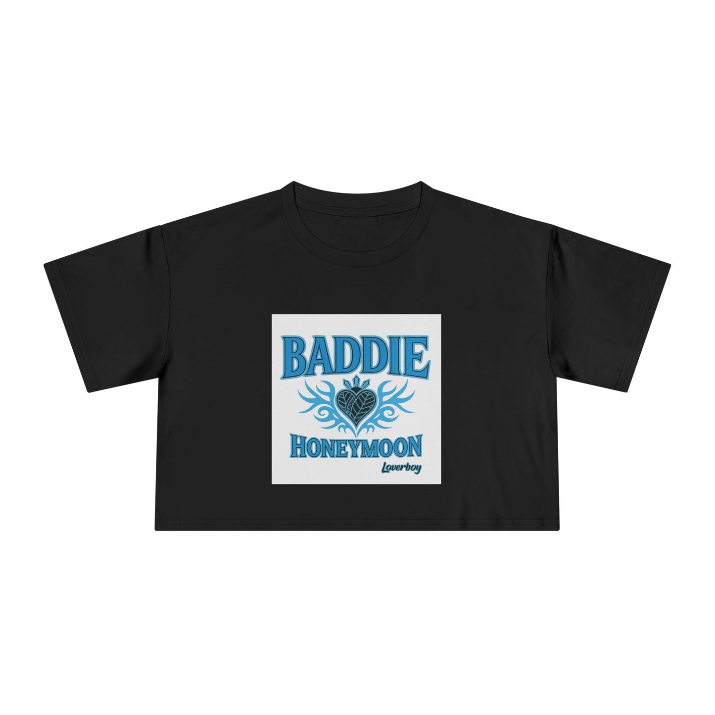 Baddie Honeymoon Crop Tee - Stylish Women's Top, Cute Gift, Summer Fashion, Trendy Outfit, Casual Wear