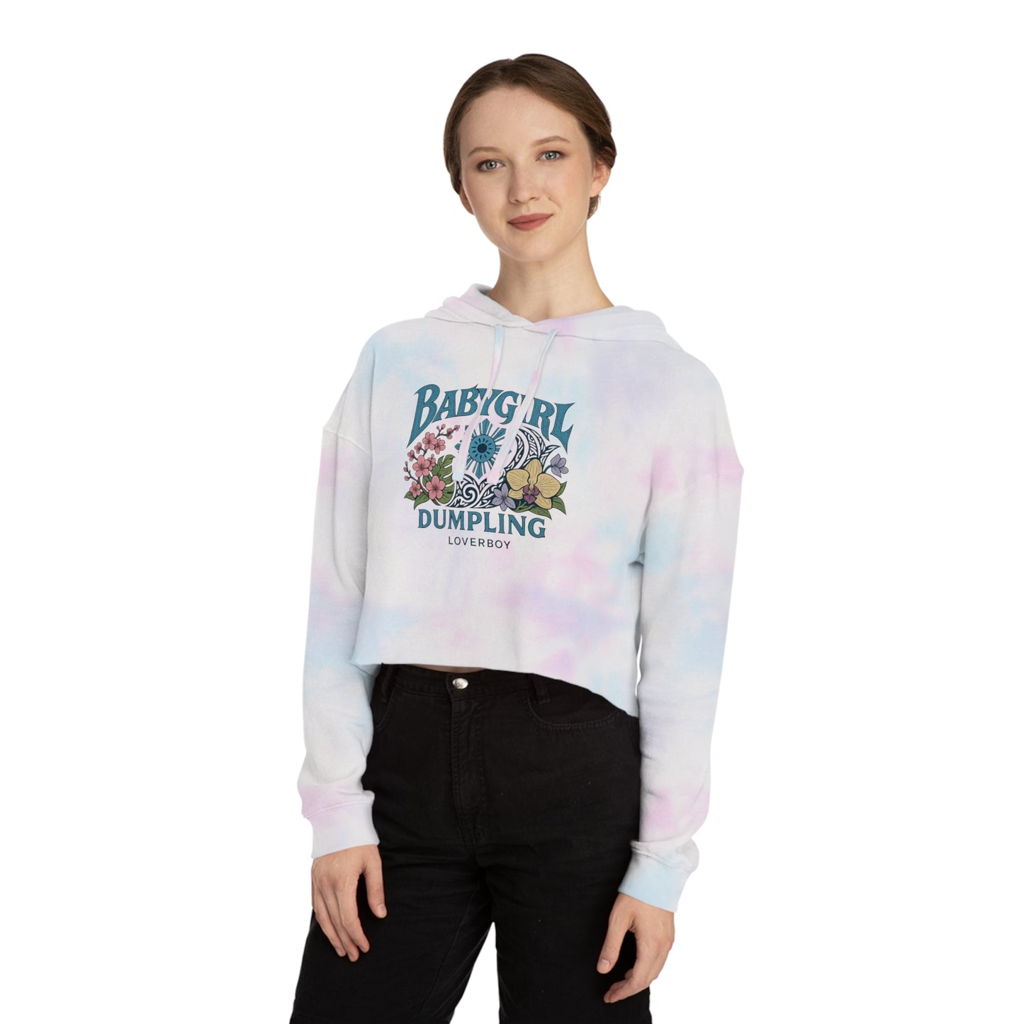 Baddie Cropped Hoodie | Women's Casual Sweatshirt, Streetwear, Gift for Her, Trendy Style, Everyday Comfort