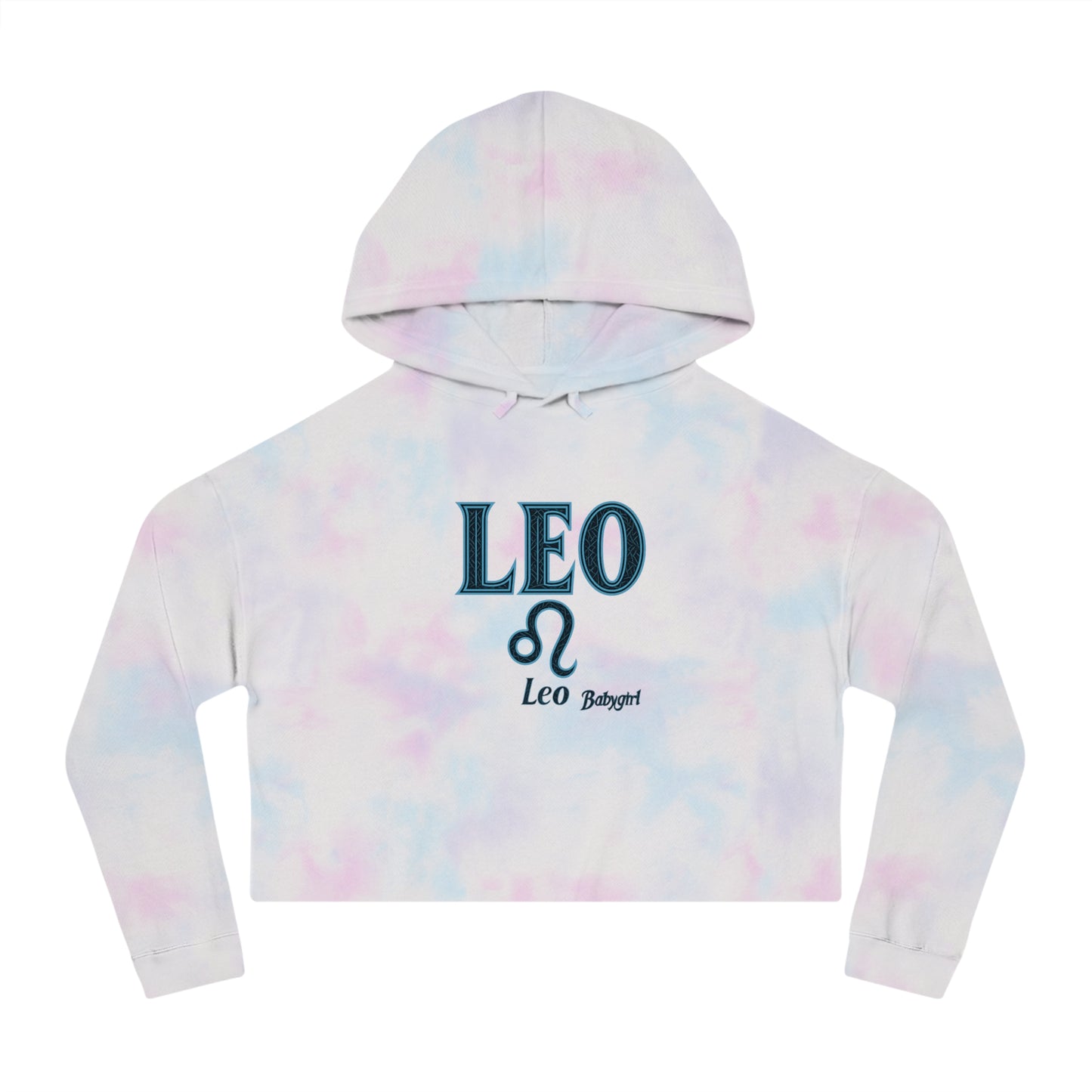 Stylish Cropped Sweatshirt for Zodiac Lovers, Astrology Apparel, Gift for Her, Leo Hoodie, Comfortable Casual Wear
