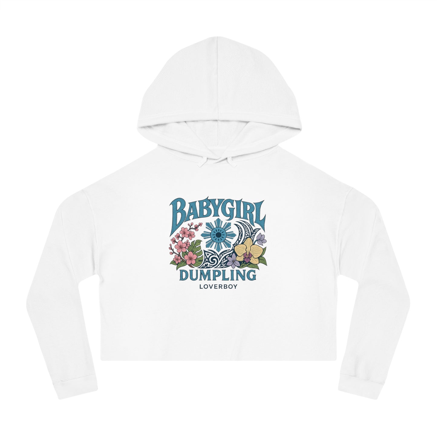 Baddie Cropped Hoodie | Women's Casual Sweatshirt, Streetwear, Gift for Her, Trendy Style, Everyday Comfort