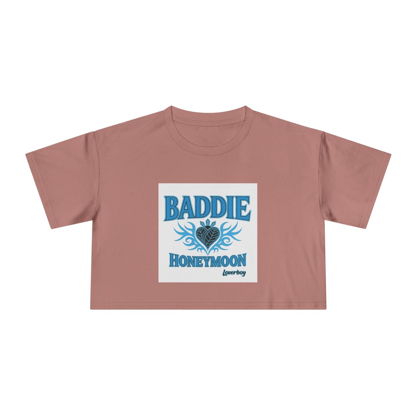 Baddie Honeymoon Crop Tee - Stylish Women's Top, Cute Gift, Summer Fashion, Trendy Outfit, Casual Wear