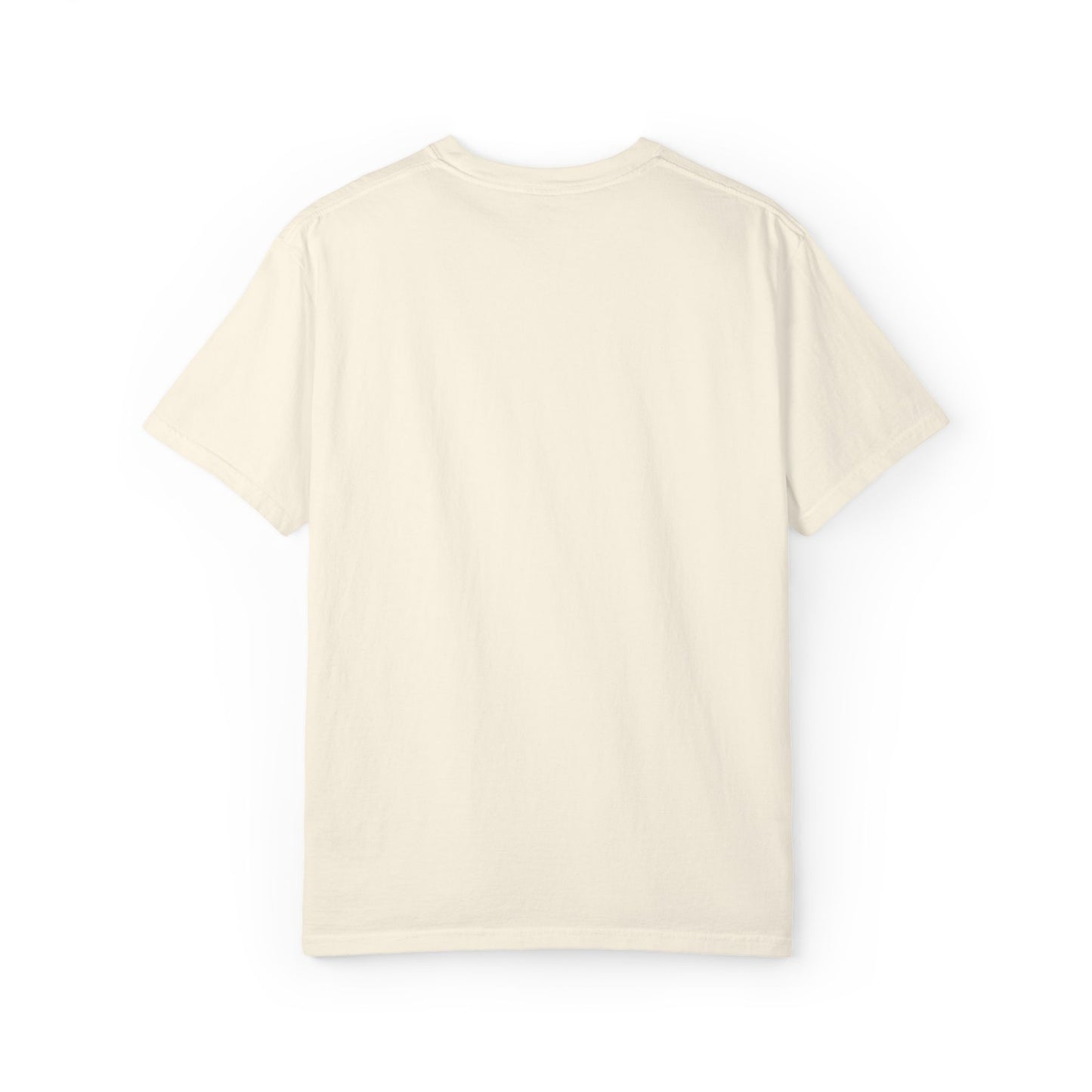 Garment-Dyed T-Shirt with Vintage Love Design, Unisex Tee, Retro Graphic Shirt for Casual Wear, Gift for Her, Unique Festival Top
