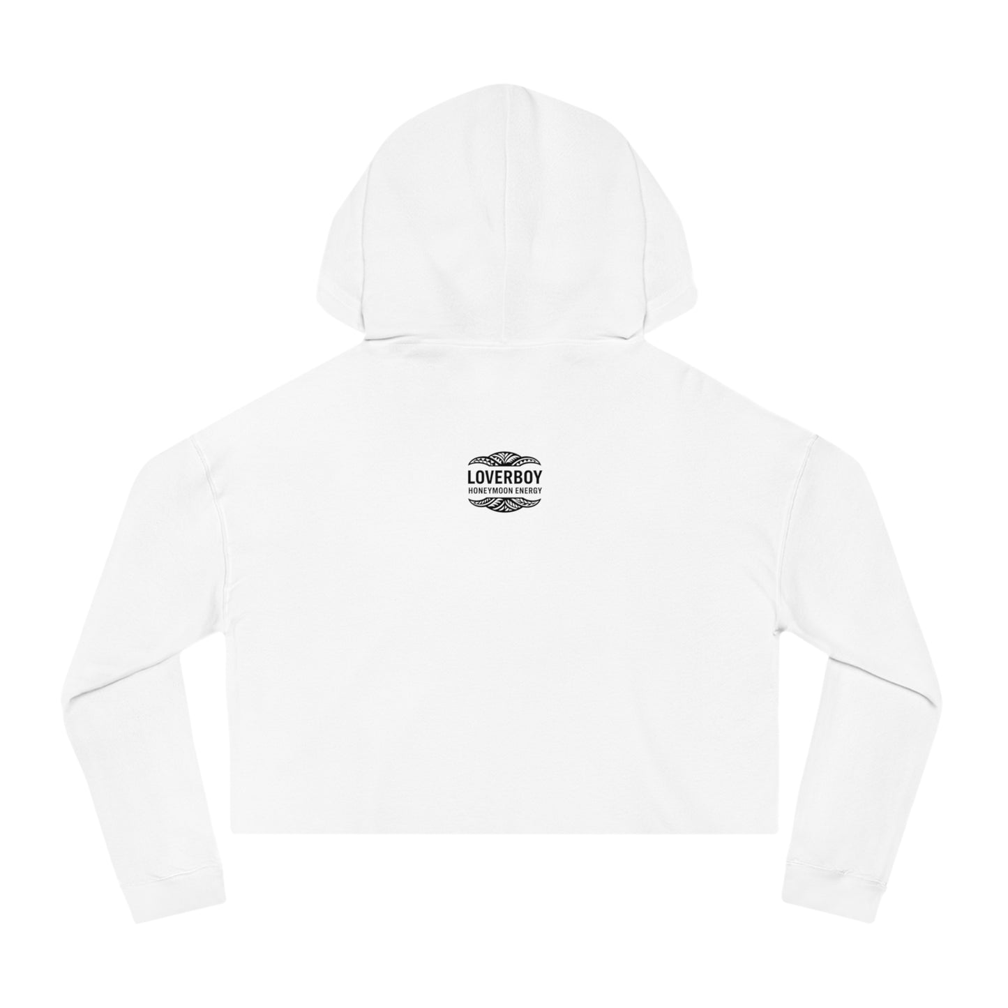 Trendy Women's Cropped Hooded Sweatshirt with FUN Designs - Perfect for Casual Outfits, Gifts, and Festivals