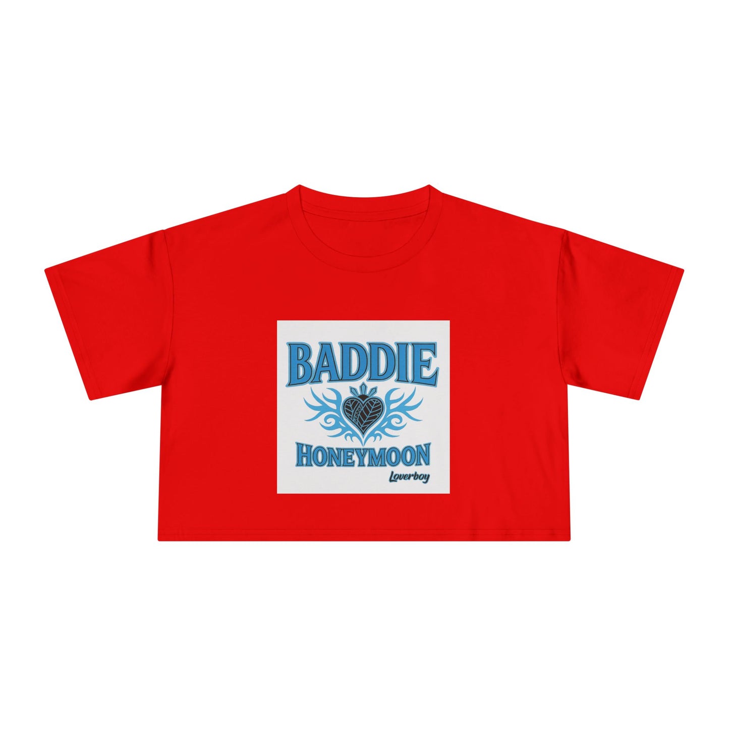 Baddie Honeymoon Crop Tee - Stylish Women's Top, Cute Gift, Summer Fashion, Trendy Outfit, Casual Wear