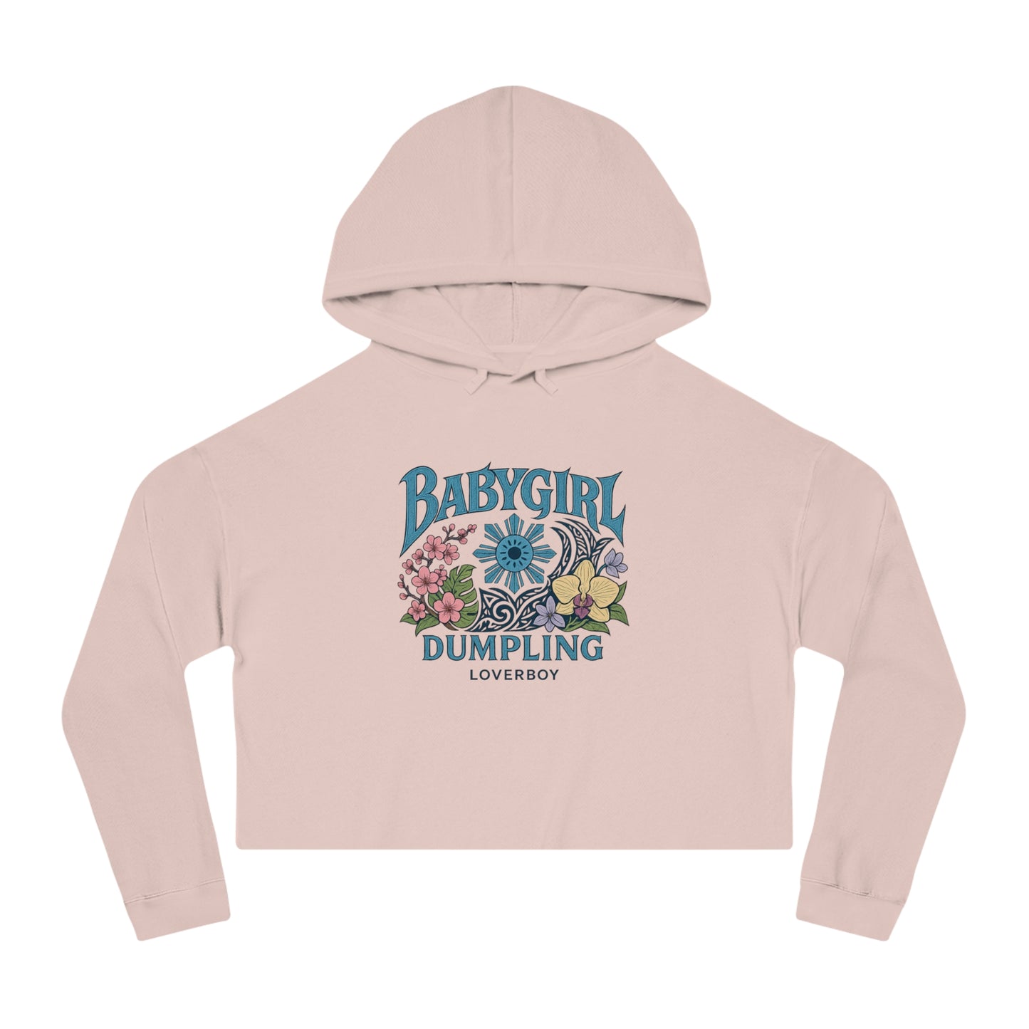 Baddie Cropped Hoodie | Women's Casual Sweatshirt, Streetwear, Gift for Her, Trendy Style, Everyday Comfort