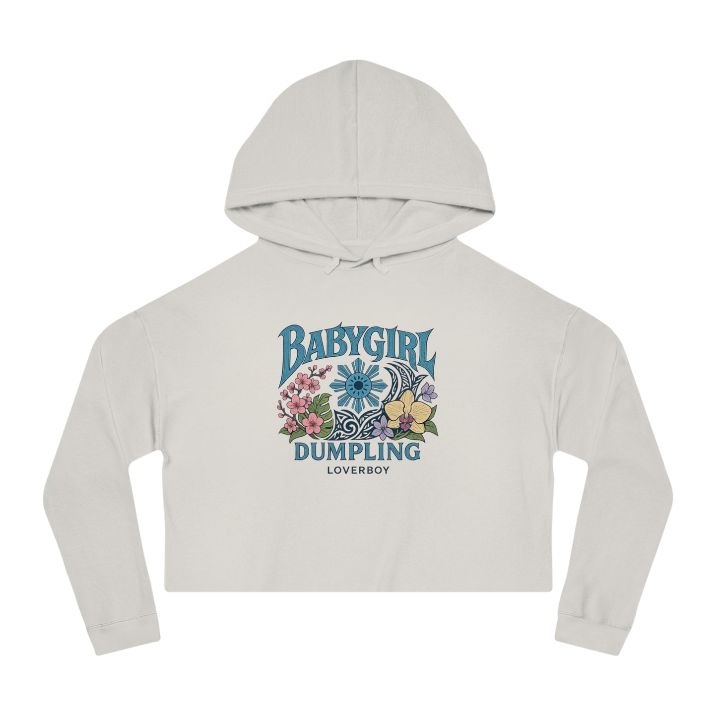 Baddie Cropped Hoodie | Women's Casual Sweatshirt, Streetwear, Gift for Her, Trendy Style, Everyday Comfort