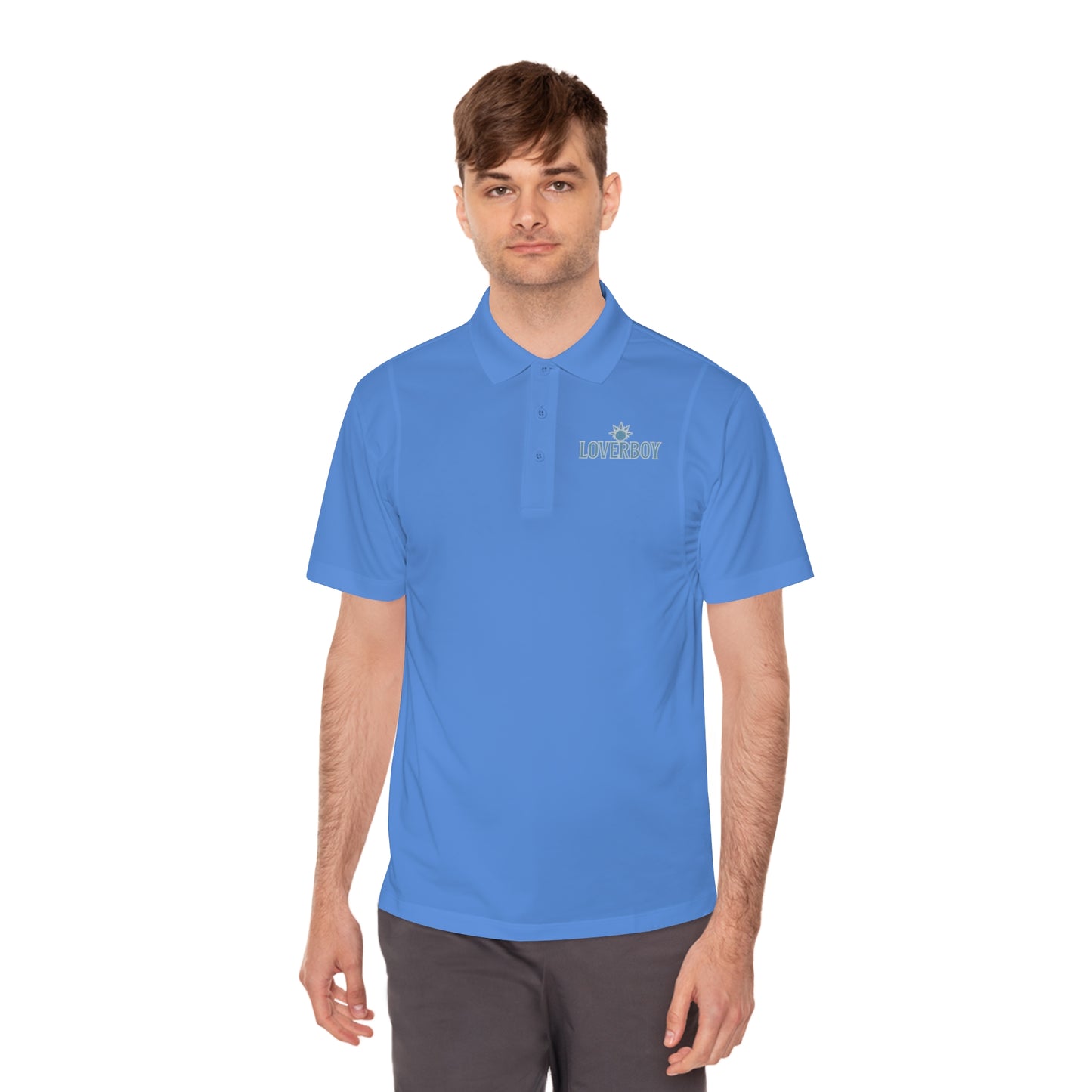 Men's Sport Polo Shirt - Casual, Comfortable Activewear for Men, Perfect for Sports, Workplace, or Weekend Wear, LOYALBOY Design