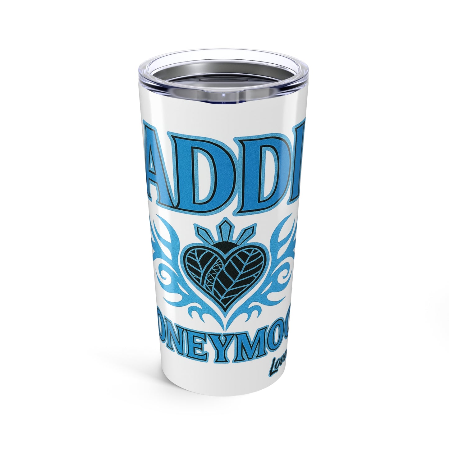 Honeymoon Tumbler 20oz | Personalized Travel Mug, Wedding Gift, Bride and Groom, Summer Vacation, Journey Essentials