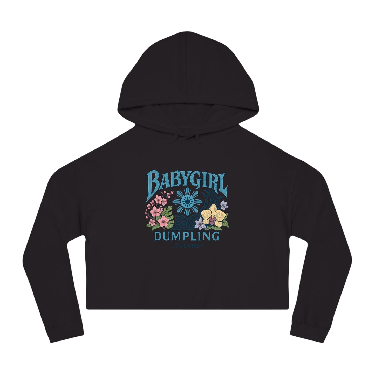 Baddie Cropped Hoodie | Women's Casual Sweatshirt, Streetwear, Gift for Her, Trendy Style, Everyday Comfort