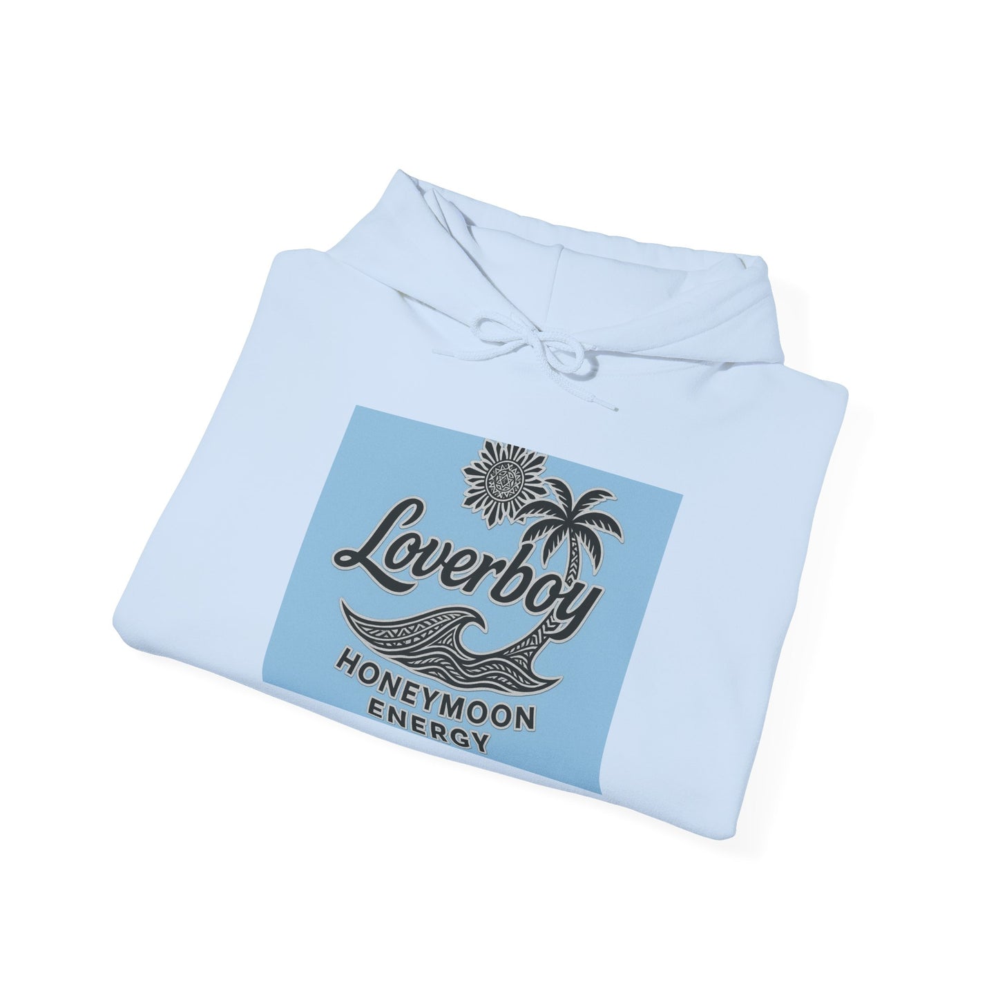 Copy of Loverboy Honeymoon Energy Hoodie, Cozy Sweatshirt, Unisex Gift, Casual Wear, Summer Vibes, Fun Travel Apparel