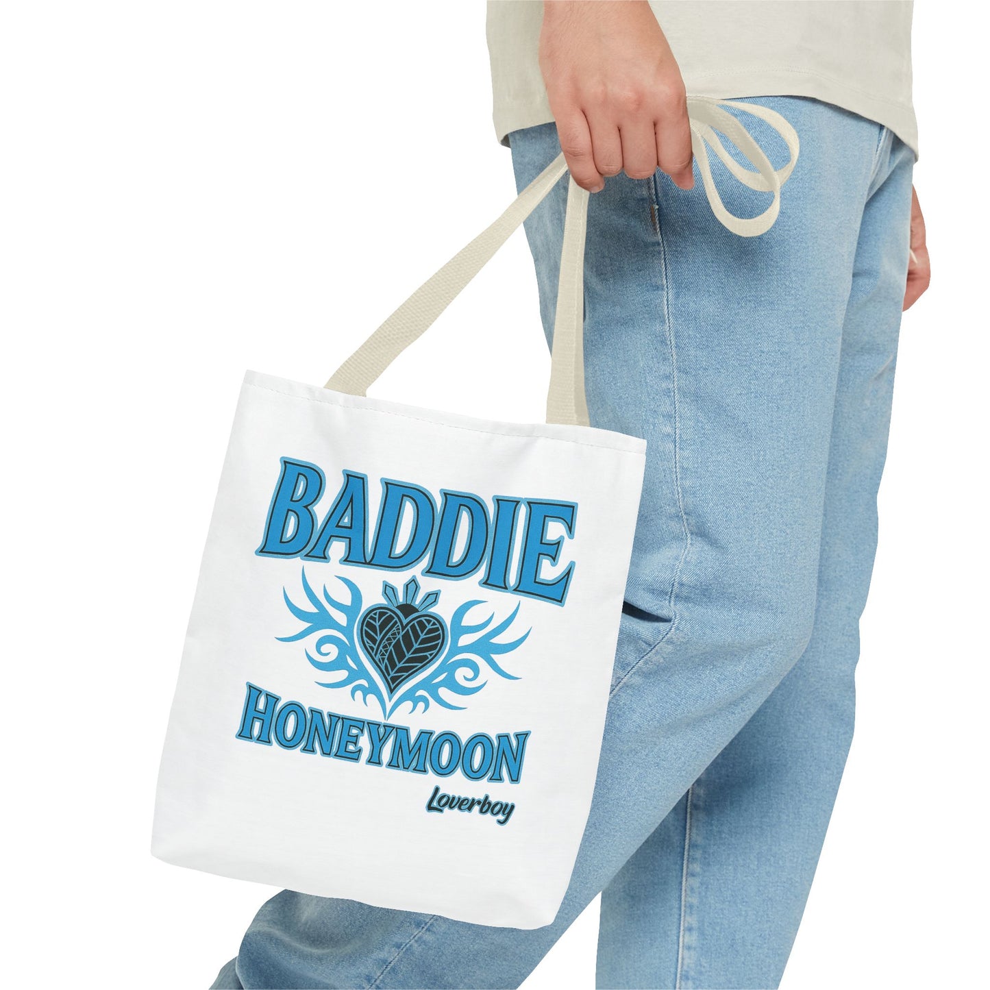 Baddie Honeymoon Tote Bag, Stylish Beach Tote, Bride Gift, Wedding Accessories, Fun Travel Bag, Summer Vibes