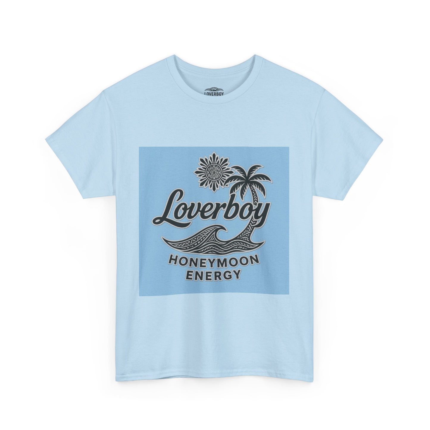 Loverboy Unisex Tee, Honeymoon Vibes T-Shirt, Romantic Couple Gift, Wedding Anniversary Shirt, Valentine's Day Top
