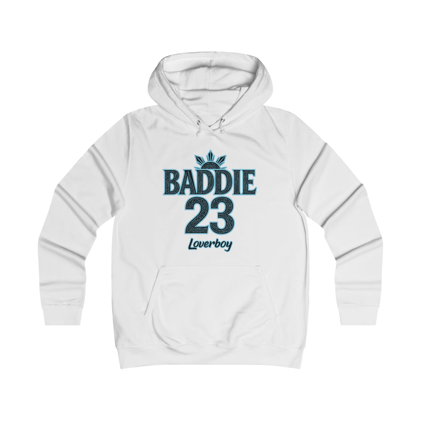 Baddie College Hoodie, Trendy Hoodie for Her, Casual College Wear, Unique Gift for Friends, Perfect for Everyday Style