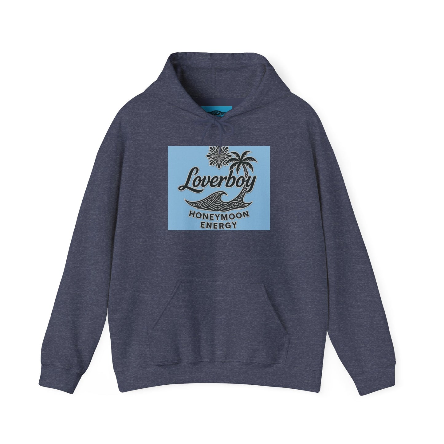 Loverboy Honeymoon Energy Hoodie, Cozy Sweatshirt, Unisex Gift, Casual Wear, Summer Vibes, Fun Travel Apparel