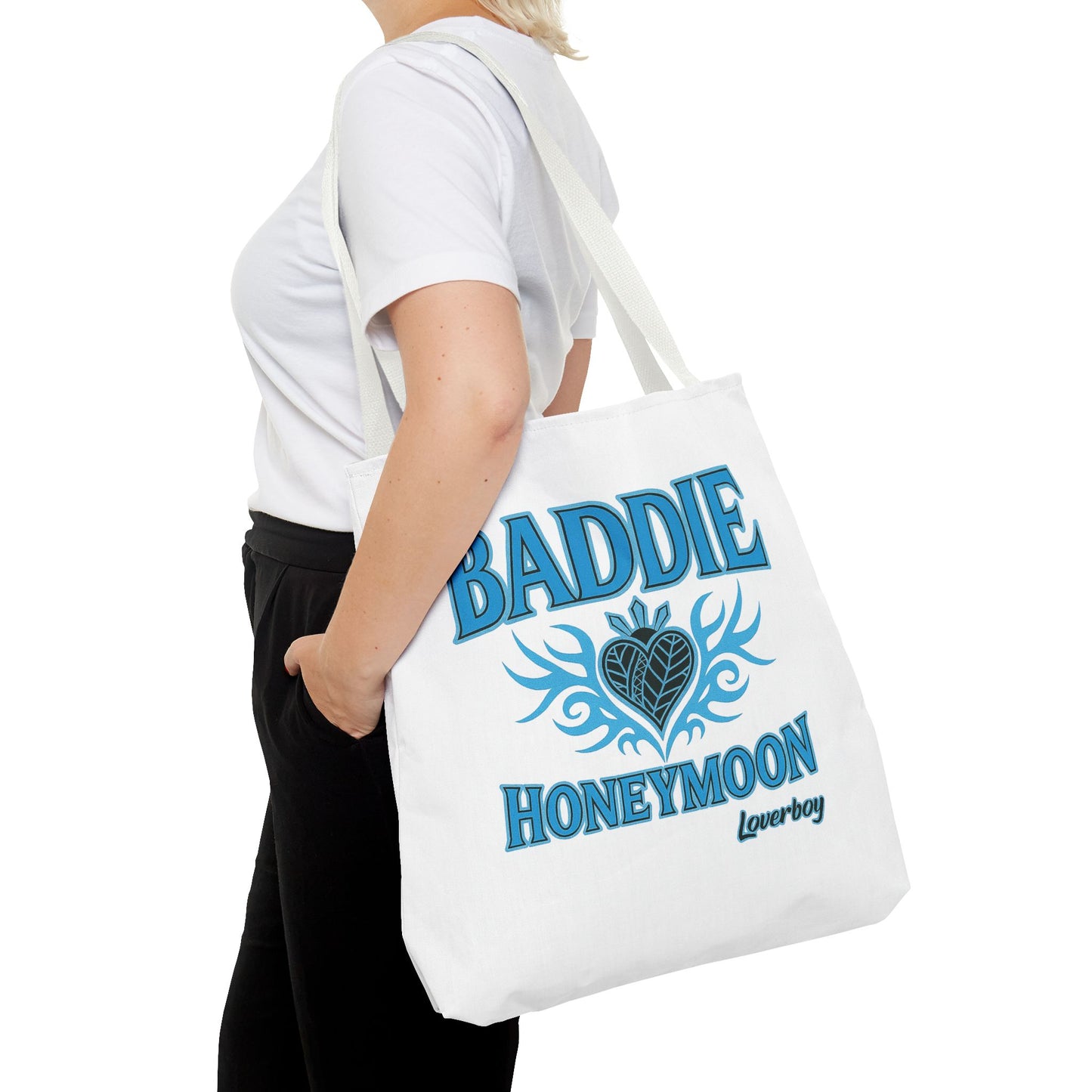 Baddie Honeymoon Tote Bag, Stylish Beach Tote, Bride Gift, Wedding Accessories, Fun Travel Bag, Summer Vibes