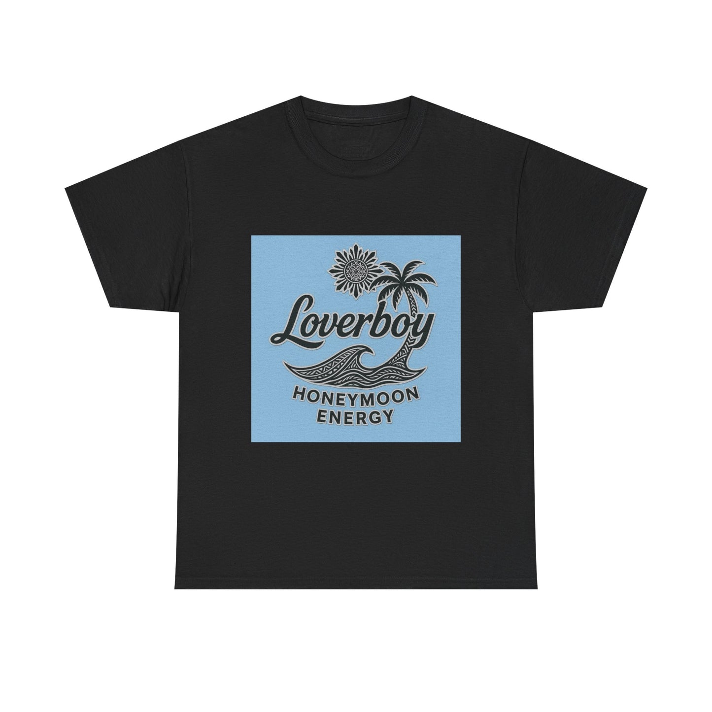 Loverboy Unisex Tee, Honeymoon Vibes T-Shirt, Romantic Couple Gift, Wedding Anniversary Shirt, Valentine's Day Top