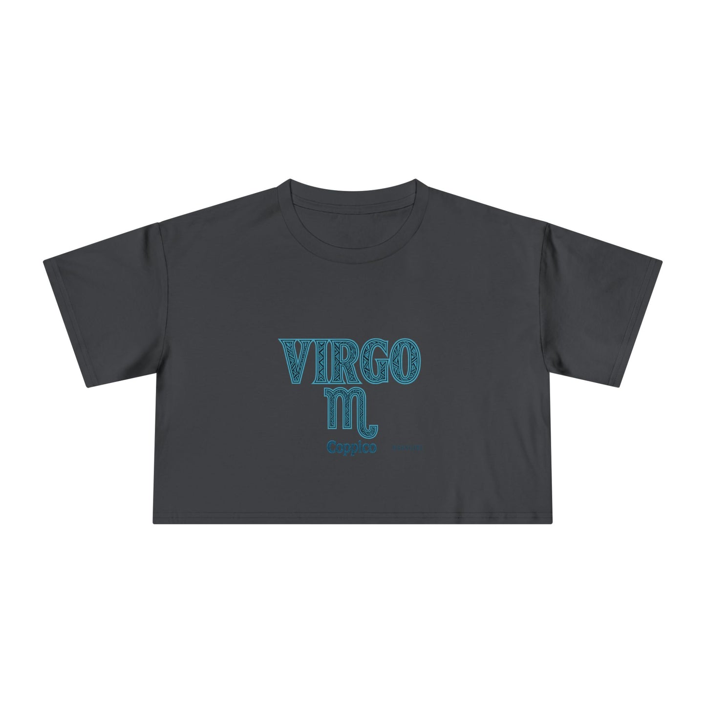 Virgo Zodiac Women's Crop Tee, Astrology Gift, Women's Horoscope Shirt, Birthday Gift, Stylish Zodiac Tee