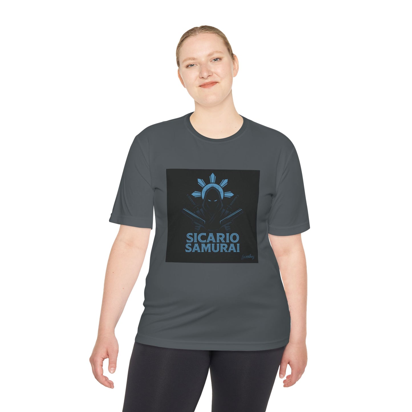Sicario Samurai Unisex Moisture Wicking Tee, Cool Graphic Tee, Gamer Shirt, Anime Sweatshirt, Unique Gift, Casual Wear