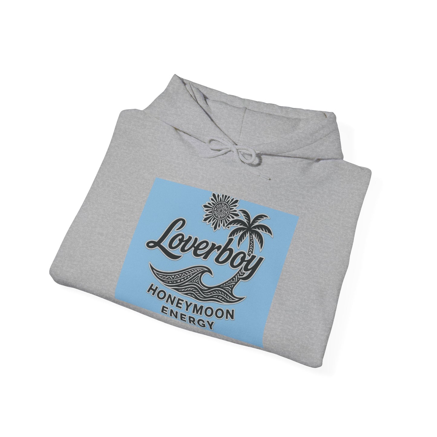 Copy of Loverboy Honeymoon Energy Hoodie, Cozy Sweatshirt, Unisex Gift, Casual Wear, Summer Vibes, Fun Travel Apparel