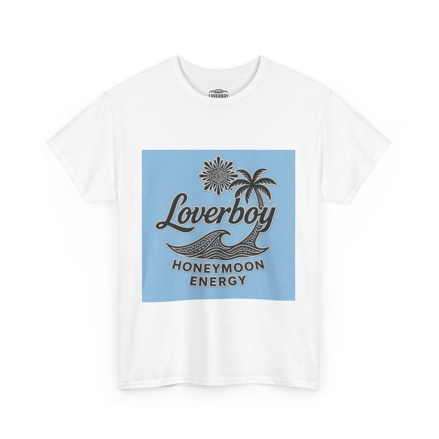 Loverboy Unisex Tee, Honeymoon Vibes T-Shirt, Romantic Couple Gift, Wedding Anniversary Shirt, Valentine's Day Top