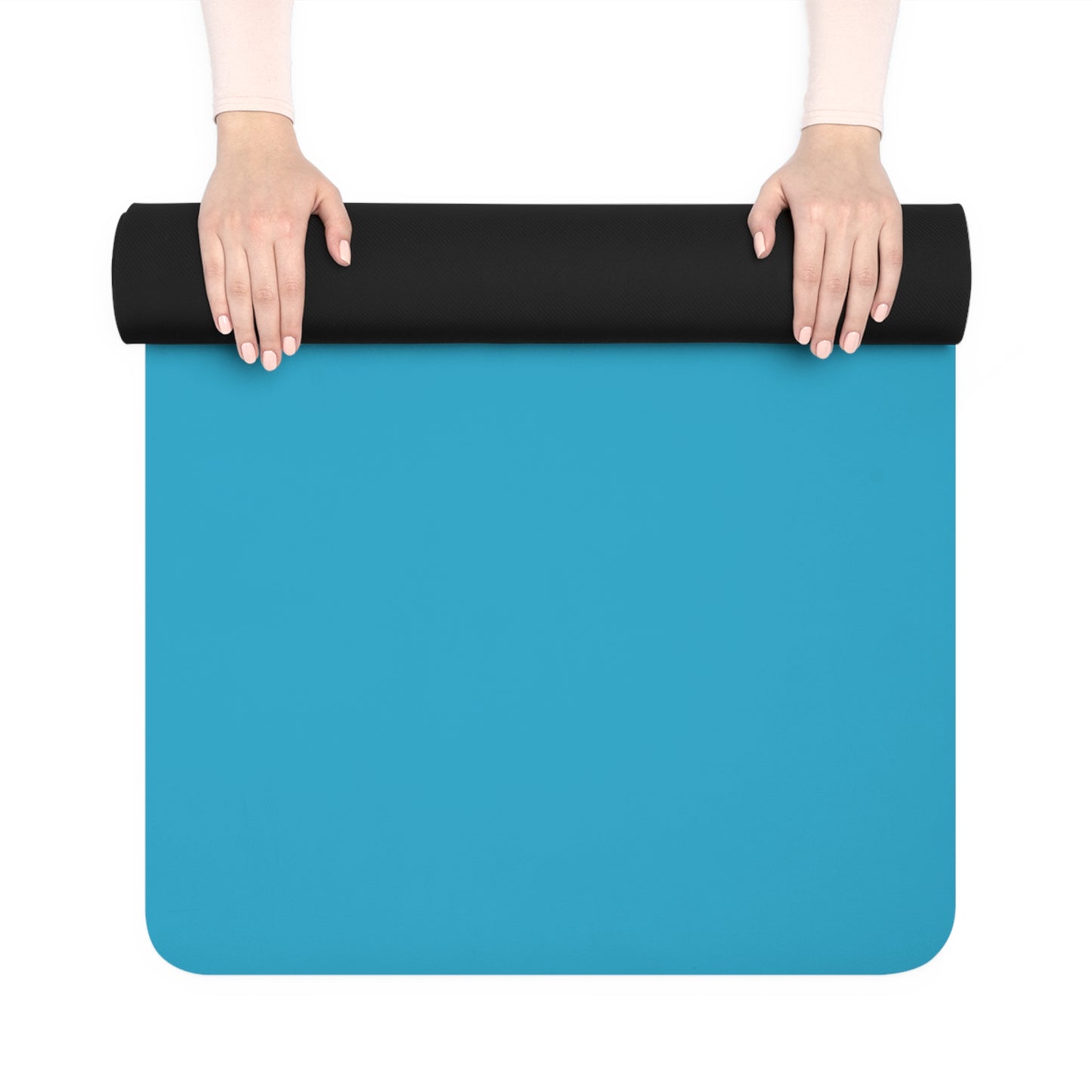 Eco-Friendly Rubber Yoga Mat - Non-Slip Exercise Mat for Home Fitness, Hot Yoga, Gift for Yogis, Meditation Aid, Fitness Enthusiasts