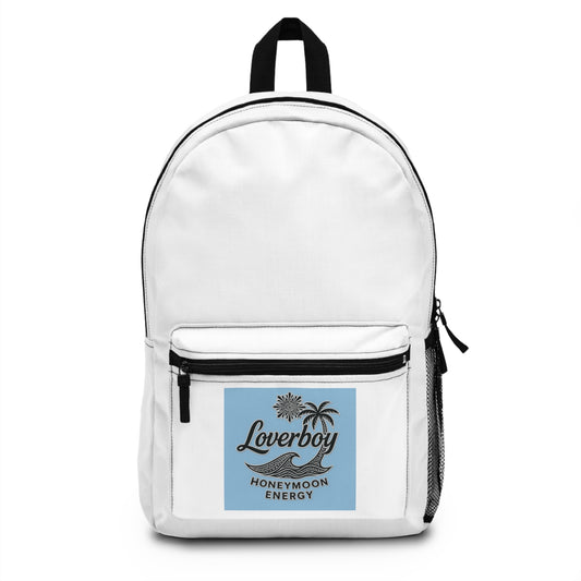 Loverboy Honeymoon Energy Backpack – Stylish Travel Gear for Couples, Wedding, Honeymoon, Travel, School Supplies