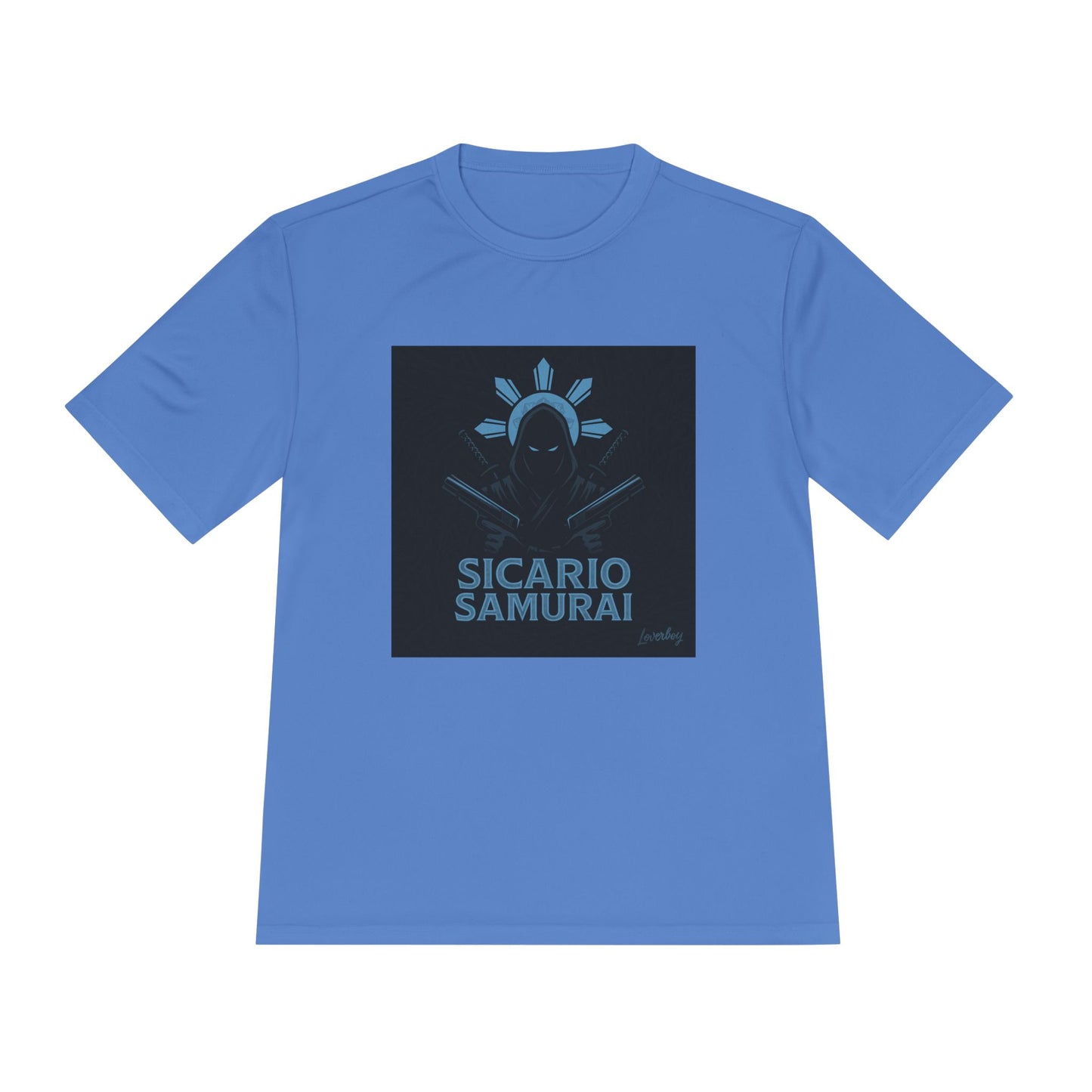 Sicario Samurai Unisex Moisture Wicking Tee, Cool Graphic Tee, Gamer Shirt, Anime Sweatshirt, Unique Gift, Casual Wear