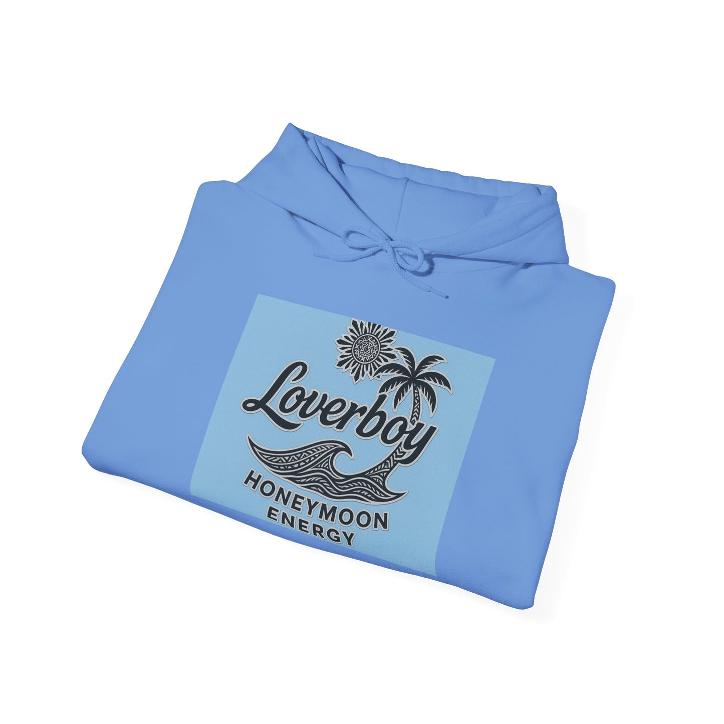 Loverboy Honeymoon Energy Hoodie, Cozy Sweatshirt, Unisex Gift, Casual Wear, Summer Vibes, Fun Travel Apparel