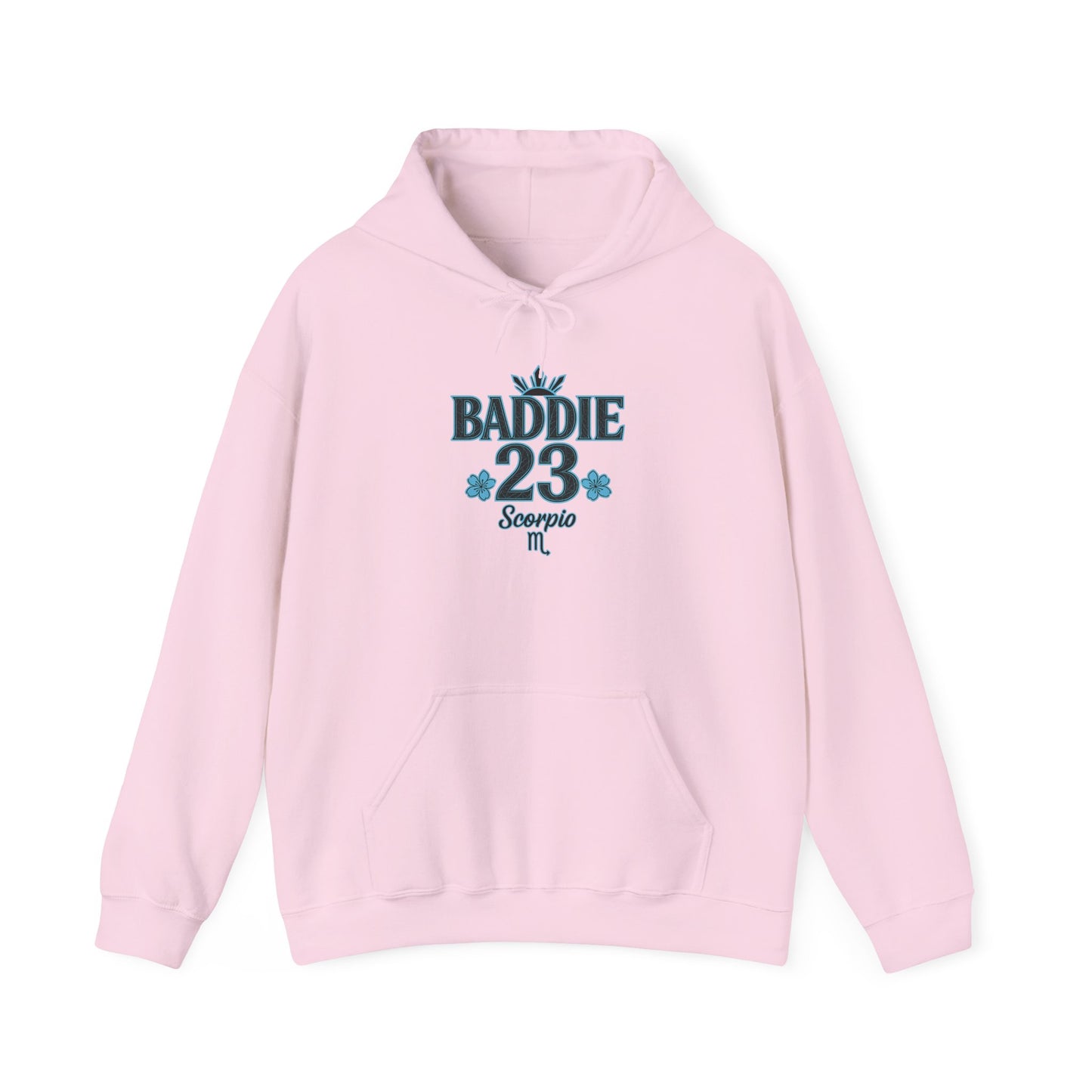 Baddie Scorpio Hoodie | Unisex Heavy Blend Sweatshirt for Zodiac Lovers, Astrology Gift, Unique Fall Fashion, Cozy Everyday Wear