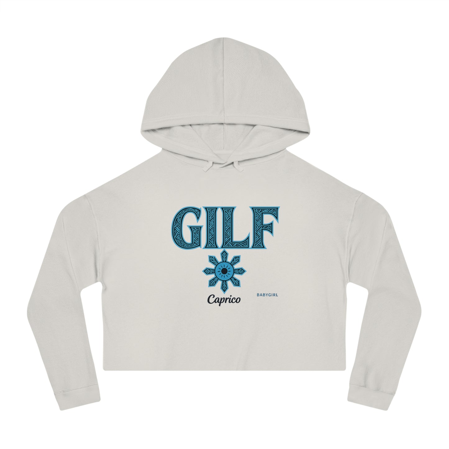 Trendy Women's Cropped Hooded Sweatshirt with FUN Designs - Perfect for Casual Outfits, Gifts, and Festivals