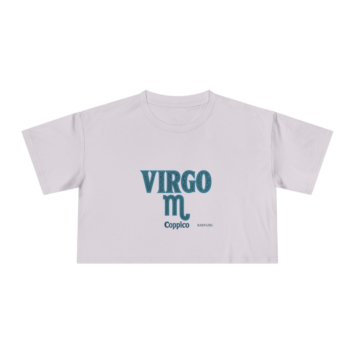 Virgo Zodiac Women's Crop Tee, Astrology Gift, Women's Horoscope Shirt, Birthday Gift, Stylish Zodiac Tee