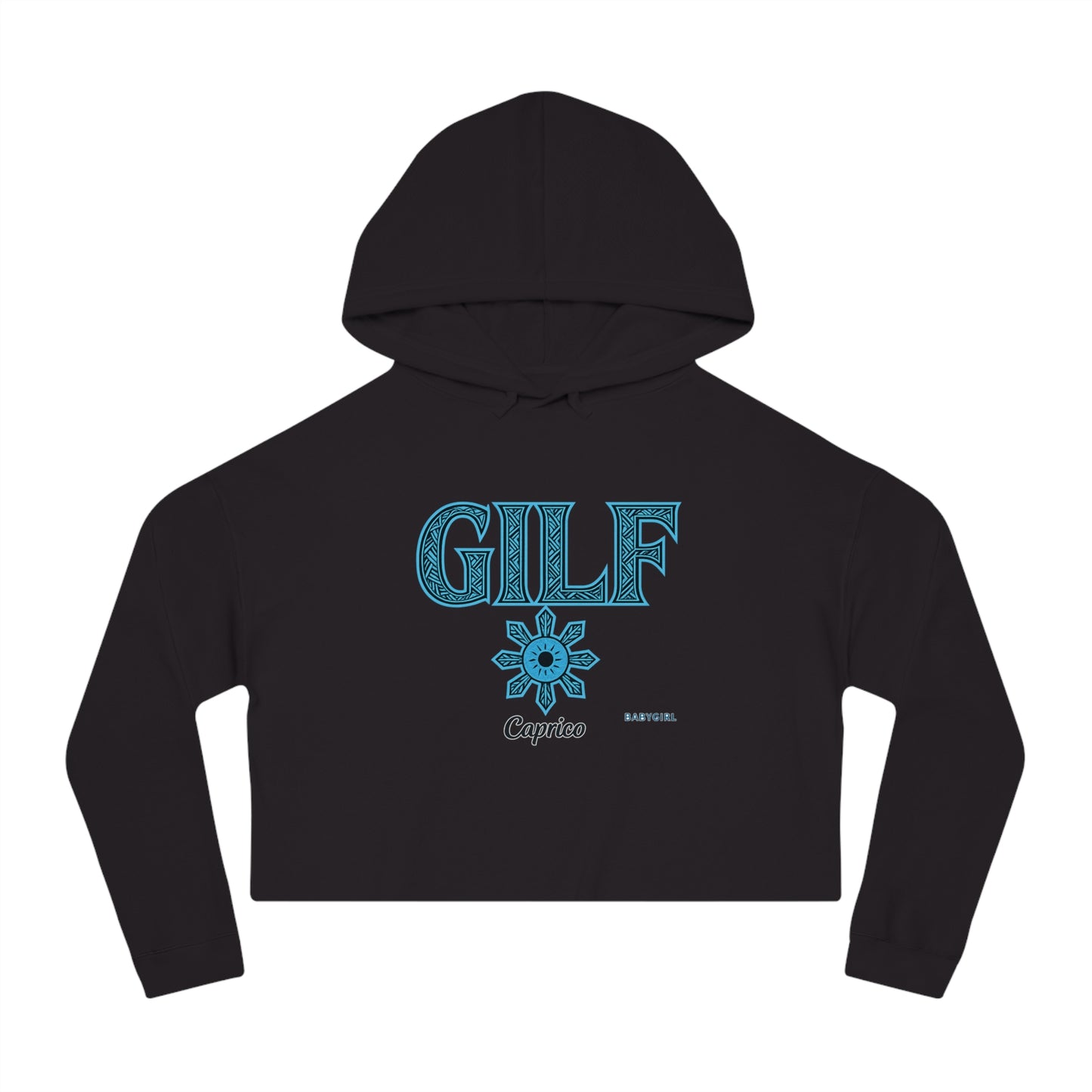 Trendy Women's Cropped Hooded Sweatshirt with FUN Designs - Perfect for Casual Outfits, Gifts, and Festivals