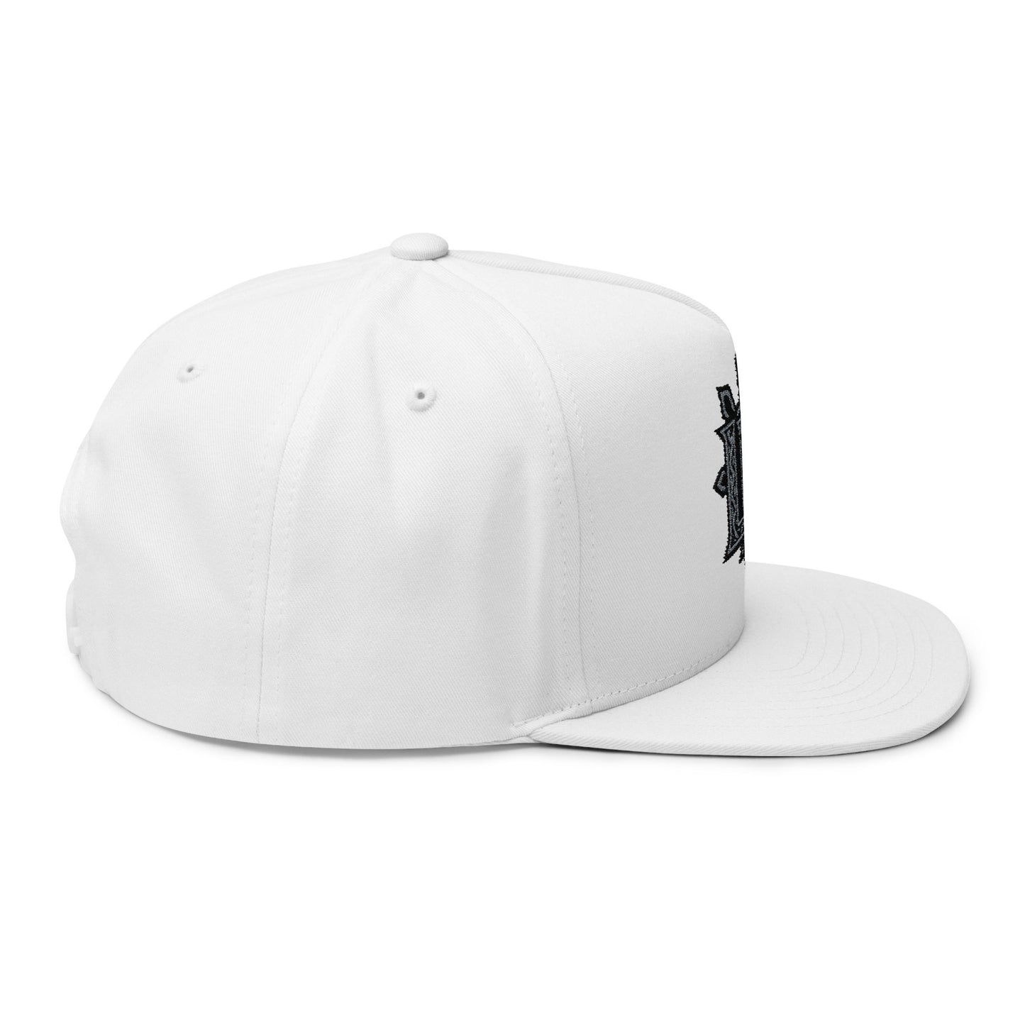 Flat Bill Cap (Embroidery)