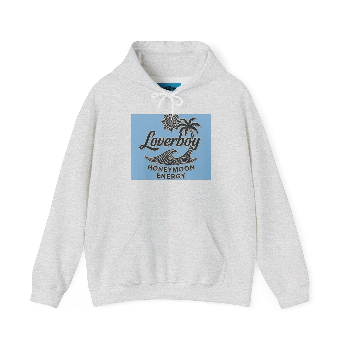 Loverboy Honeymoon Energy Hoodie, Cozy Sweatshirt, Unisex Gift, Casual Wear, Summer Vibes, Fun Travel Apparel