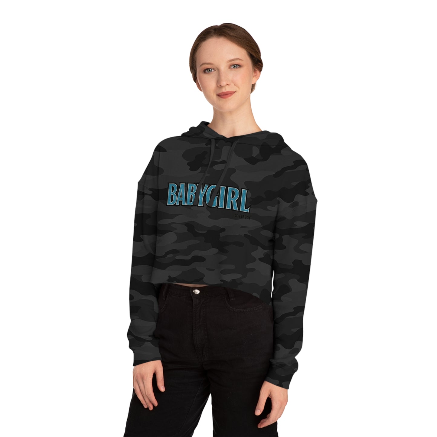 Cropped Hoodie for Trendy Women, Casual Wear, Gift for Her, Street Style, Baby Girl Fashion